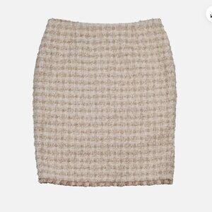 CALVIN KLEIN Tweed Pencil Skirt 6655E1M